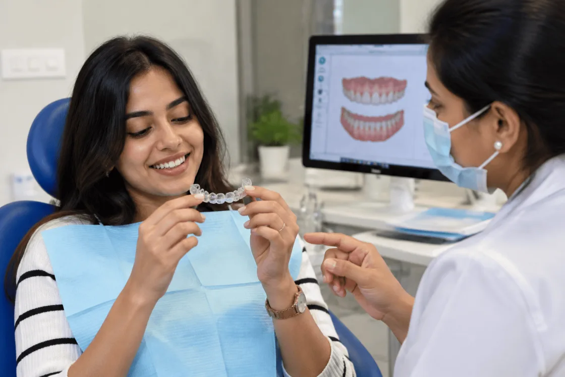 Clear aligners treatment in Mira Road